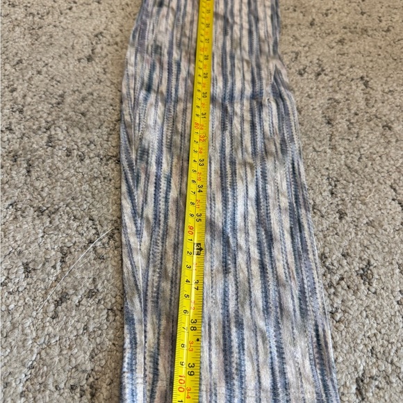 Theyskens' Theory size 4 NWOT pull on Striped Skinny Pants in Blue and Gray - Picture 7 of 11